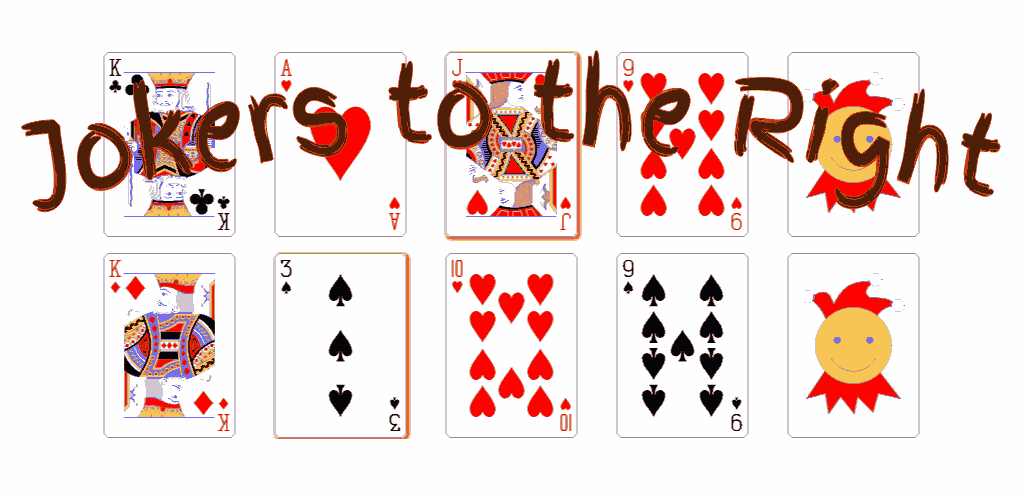 Play Jokers to the Right From Games By Darryl